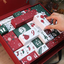 Afbeelding in Gallery-weergave laden, Diamond Painting Adventskalender 2025 - 24 Deurtjes voor een Glitter Countdown (Rood)