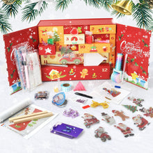 Afbeelding in Gallery-weergave laden, Diamond Painting Adventskalender 2025 - 12 Dagen van Glans (Rood) Figured&#39;Art