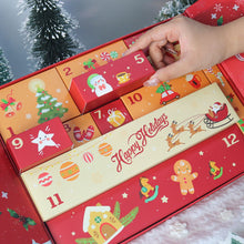 Afbeelding in Gallery-weergave laden, Diamond Painting Adventskalender 2025 - 12 Dagen van Glans (Rood)