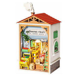 Miniatuurhuisje Ochtend Fruitwinkel