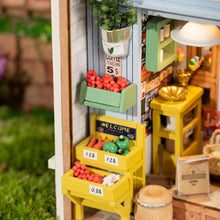 Afbeelding in Gallery-weergave laden, Miniatuurhuisje Ochtend Fruitwinkel