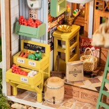 Afbeelding in Gallery-weergave laden, Miniatuurhuisje Ochtend Fruitwinkel