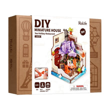 Afbeelding in Gallery-weergave laden, Miniatuurhuisje Zomerrestaurant aan Zee