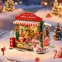 Afbeelding in Gallery-weergave laden, Miniatuurhuisje - Kerst-snoepkraam Figured'Art