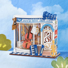 Afbeelding in Gallery-weergave laden, Miniatuurhuisje - Melody muziekinstrumentenwinkel Figured'Art