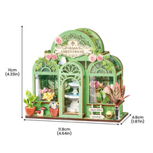 Afbeelding in Gallery-weergave laden, Miniatuurhuisje - Green fontein-tuin