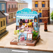 Afbeelding in Gallery-weergave laden, Miniatuurhuisje - Gelato-stand Figured'Art