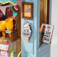 Afbeelding in Gallery-weergave laden, Miniatuurhuisje - Gelato-stand