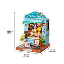 Afbeelding in Gallery-weergave laden, Miniatuurhuisje - Gelato-stand