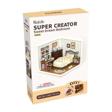 Afbeelding in Gallery-weergave laden, Miniatuurhuisje Dromerige Slaapkamer