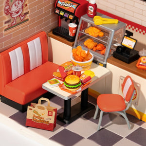 Miniatuurhuisje Yum Yum Burgers