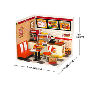 Miniatuurhuisje Yum Yum Burgers
