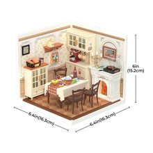 Afbeelding in Gallery-weergave laden, Miniatuurhuisje Warme Eetkamer