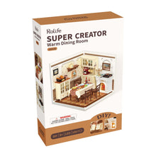 Afbeelding in Gallery-weergave laden, Miniatuurhuisje Warme Eetkamer