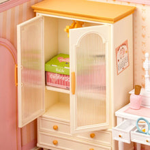 Afbeelding in Gallery-weergave laden, Miniatuurhuisje - Lieve roze slaapkamer