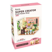 Afbeelding in Gallery-weergave laden, Miniatuurhuisje - Verse bloemenwinkel