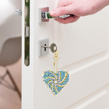 Afbeelding in Gallery-weergave laden, Hartvormige Hanger Diamond Painting Set van 5 Stuks 5