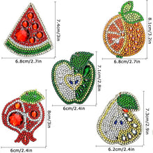 Afbeelding in Gallery-weergave laden, Fruit Hanger Diamond Painting Set van 5 Stuks
