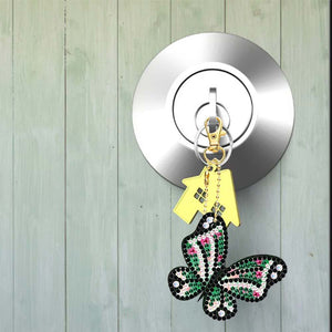 Charms Vlinder Diamond Art Set van 5 Stuks
