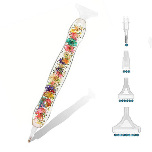 Premium Ergonomische Pen Diamond Painting Bloemenbad 5 Varianten