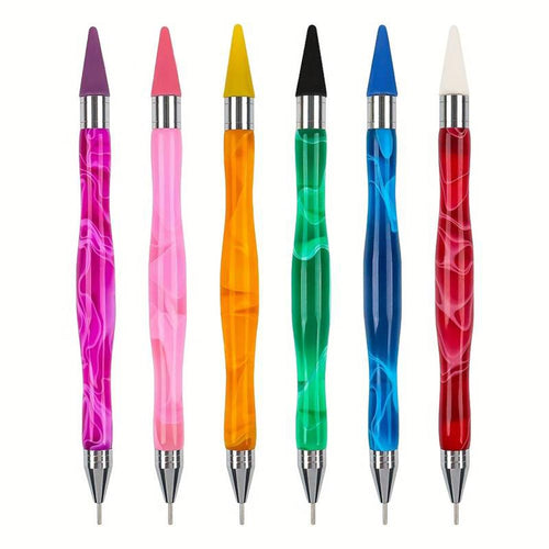 Ergonomische Pen Diamond Painting voor AB Steentjes in 6 Kleuren