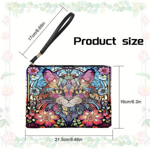 Pols Tas Diamond Painting met Kat