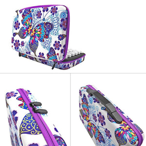 Diamond Painting Etui Vlinder met 70 Compartimenten + Accessoires