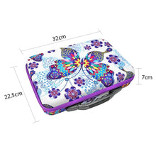 Afbeelding in Gallery-weergave laden, Diamond Painting Etui Vlinder met 70 Compartimenten + Accessoires