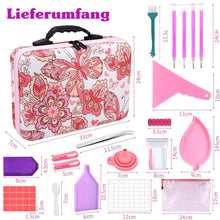 Afbeelding in Gallery-weergave laden, Diamond Painting Etui Vlinders met 60 Vakken + Accessoires