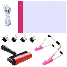 Afbeelding in Gallery-weergave laden, LED Pad Diamond Painting Roos + Accessoires A4