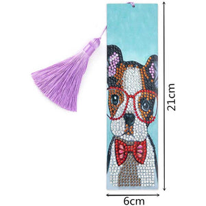 Diamond Painting Boekenlegger Hond