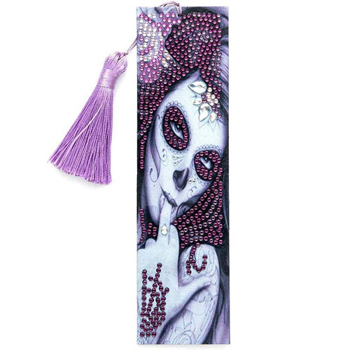 Boekmerk Diamond Painting La Catrina
