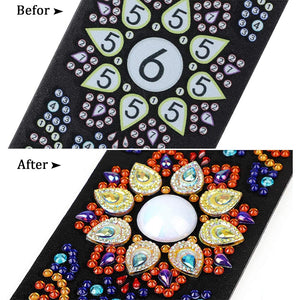Boekleggers Diamond Painting met Mandala Bloemen