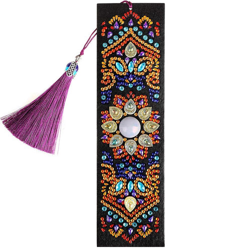 Diamond Painting Boekenleggers met Mandala Bloemen