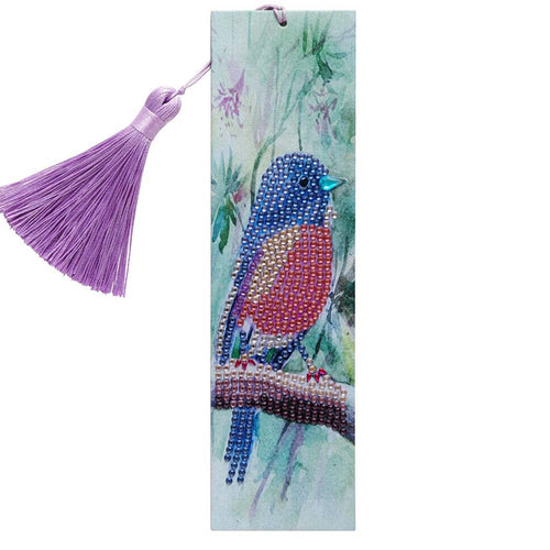 Diamond Painting Bladwijzer met Vogel