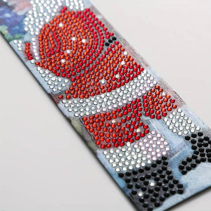 Diamond Painting Bladwijzers Kerstman