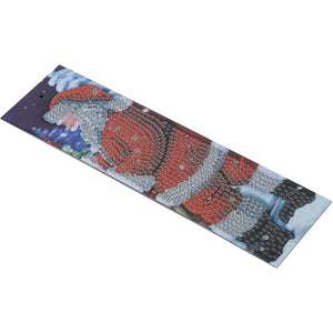 Diamond Painting Bladwijzers Kerstman