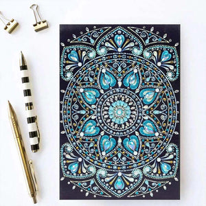 Diamond Painting Boek Blauwe Diamanten