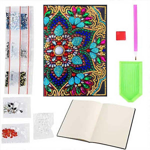 Diamond Painting Boek met Bloem