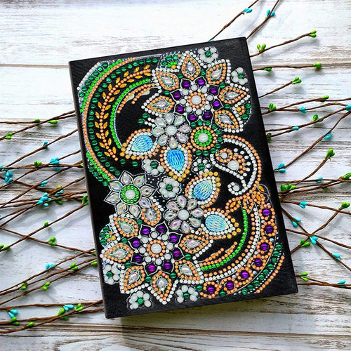 Diamond Painting boek met bloemen