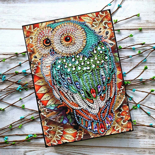 Diamond Painting Boek - De Uil