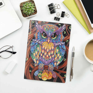 Diamond Painting boek Uil