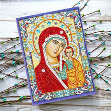 Afbeelding in Gallery-weergave laden, Diamond Painting Boek Maagd Maria met Jezus