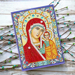 Diamond Painting Boek Maagd Maria met Jezus
