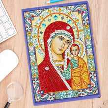 Afbeelding in Gallery-weergave laden, Diamond Painting Boek Maagd Maria met Jezus