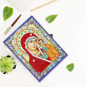 Diamond Painting Boek Maagd Maria met Jezus