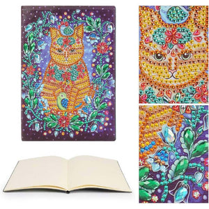 Diamond Painting Boek Kat