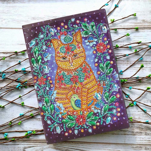Diamond Painting Boek Kat