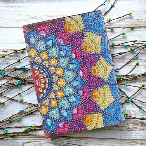 Diamond Painting Boek Bloem Mandala