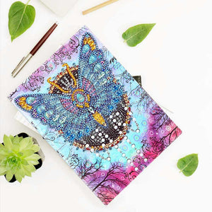 Diamond Painting Notitieboek Vlinder